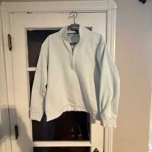 Lulu Lemon Light Blue Quarter Zip